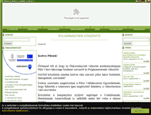 Tablet Screenshot of pilis.hu